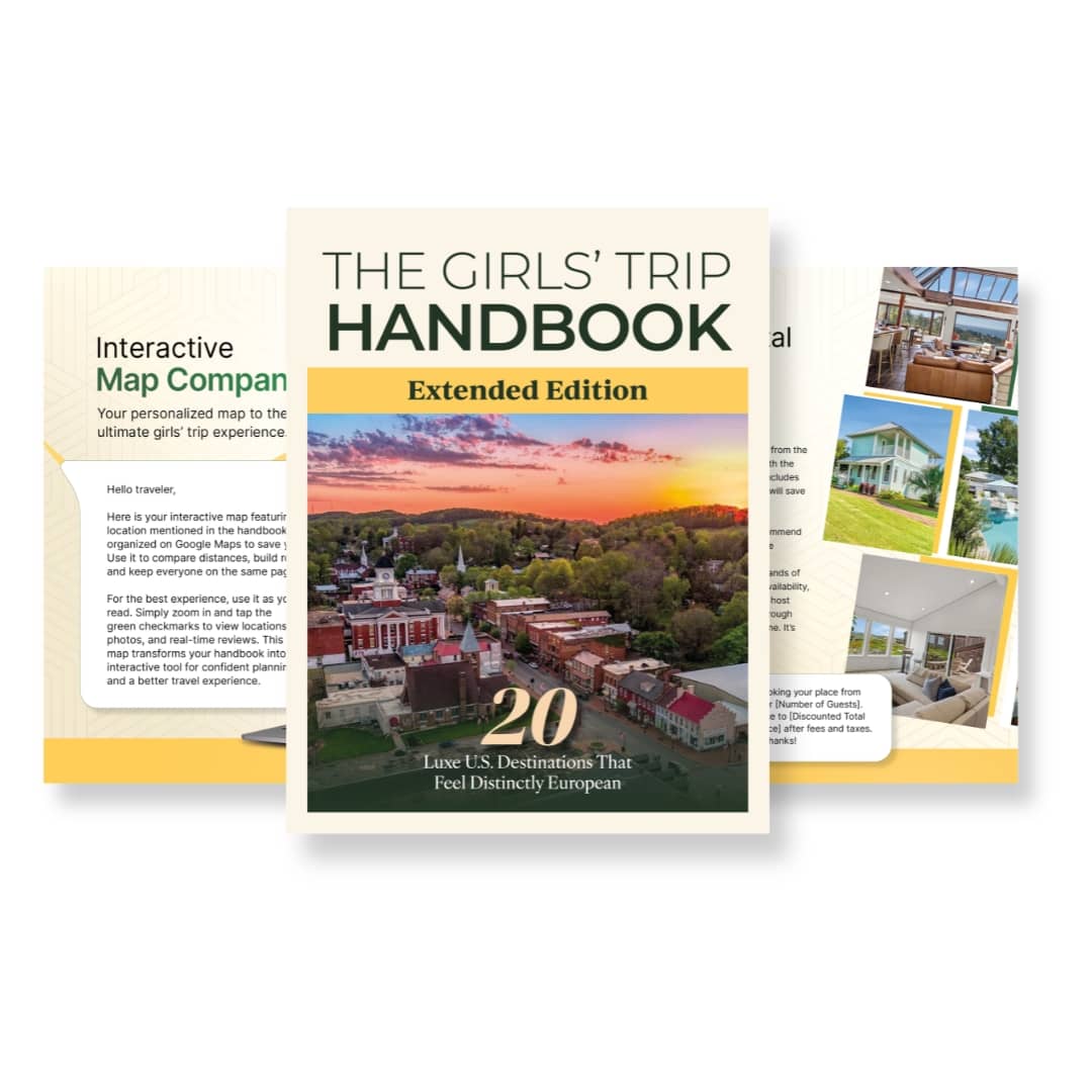 The Extended Bundle: handbook, interactive map and verified rental list